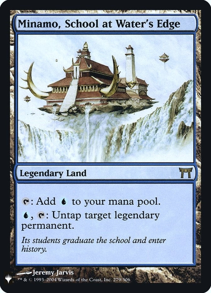 Image for Minamo, School at Water's Edge (279) [The List Reprints] - Magic: The Gathering