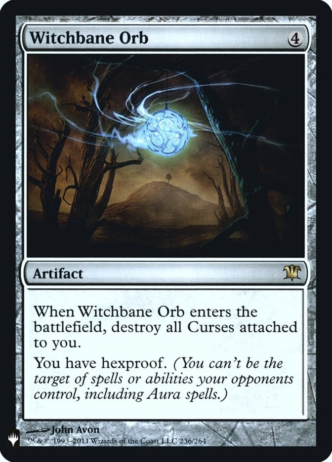 Image for Witchbane Orb (236) [The List Reprints] - Magic: The Gathering