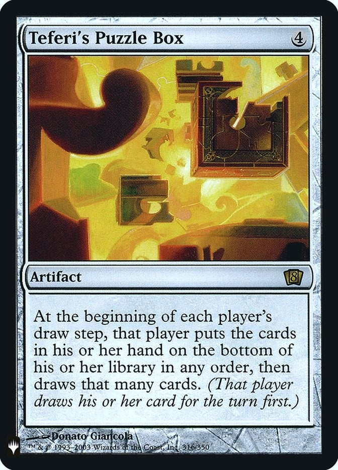 Image for Teferi's Puzzle Box (316) [The List Reprints] - Magic: The Gathering
