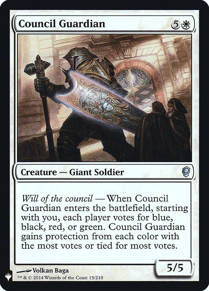 Image for Council Guardian (15) [The List Reprints] - Magic: The Gathering