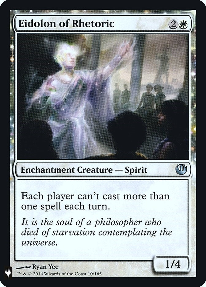 Image for Eidolon of Rhetoric (10) [The List Reprints] - Magic: The Gathering