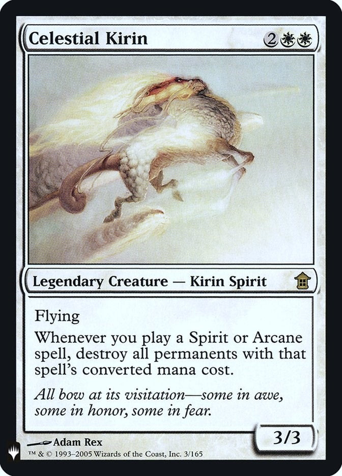 Image for Celestial Kirin (3) [The List Reprints] - Magic: The Gathering