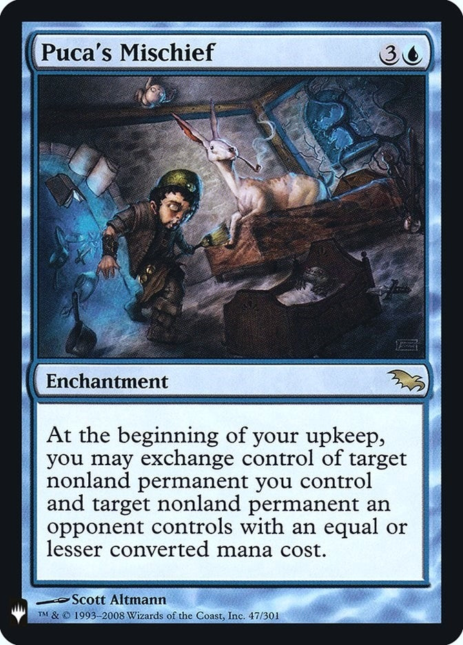 Image for Puca's Mischief (47) [The List Reprints] - Magic: The Gathering