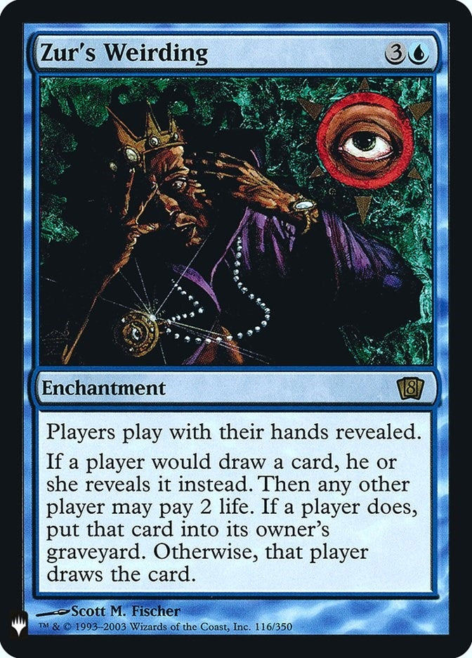 Image for Zur's Weirding (116) [The List Reprints] - Magic: The Gathering