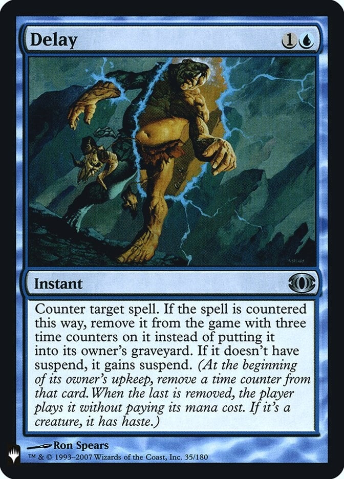 Image for Delay (35) [The List Reprints] - Magic: The Gathering