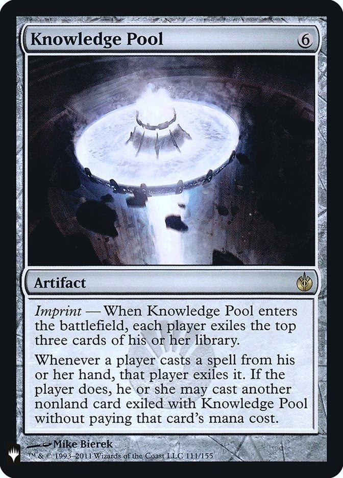 Image for Knowledge Pool (111) [The List Reprints] - Magic: The Gathering