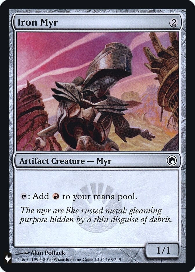 Image for Iron Myr (168) [The List Reprints] - Magic: The Gathering