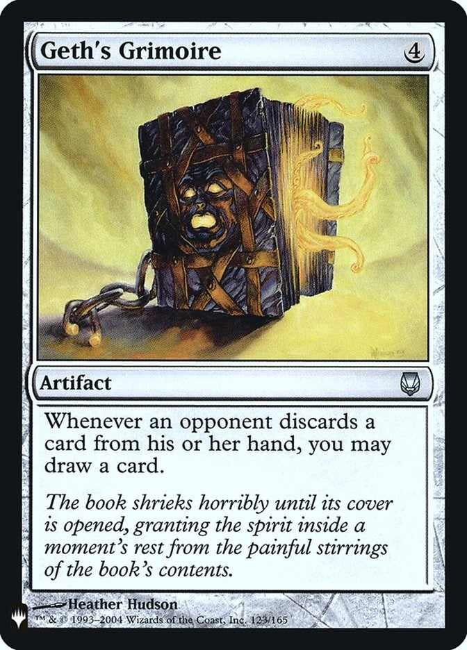 Image for Geth's Grimoire (123) [The List Reprints] - Magic: The Gathering