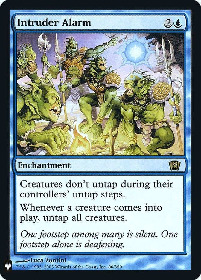 Image for Intruder Alarm (86) [The List Reprints] - Magic: The Gathering
