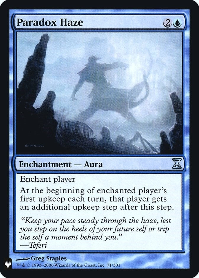 Image for Paradox Haze (71) [The List Reprints] - Magic: The Gathering