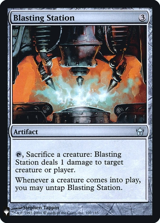 Image for Blasting Station (107) [The List Reprints] - Magic: The Gathering