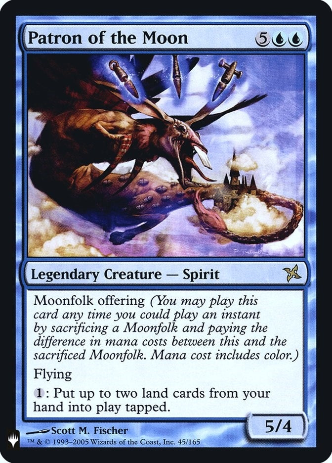 Image for Patron of the Moon (45) [The List Reprints] - Magic: The Gathering