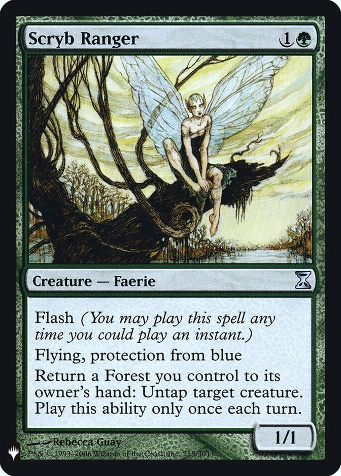 Image for Scryb Ranger (215) [The List Reprints] - Magic: The Gathering