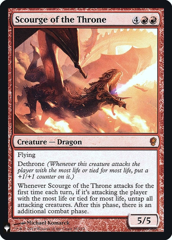Image for Scourge of the Throne (35) [The List Reprints] - Magic: The Gathering