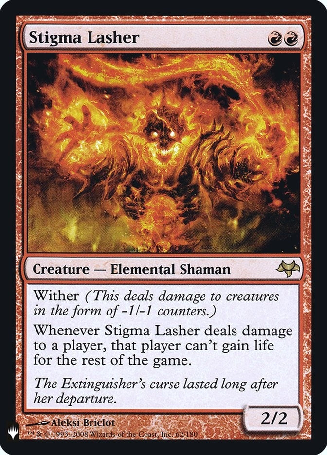 Image for Stigma Lasher (62) [The List Reprints] - Magic: The Gathering