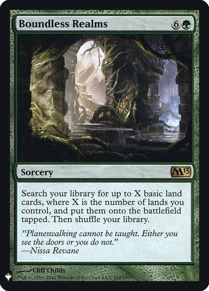 Image for Boundless Realms (162) [The List Reprints] - Magic: The Gathering