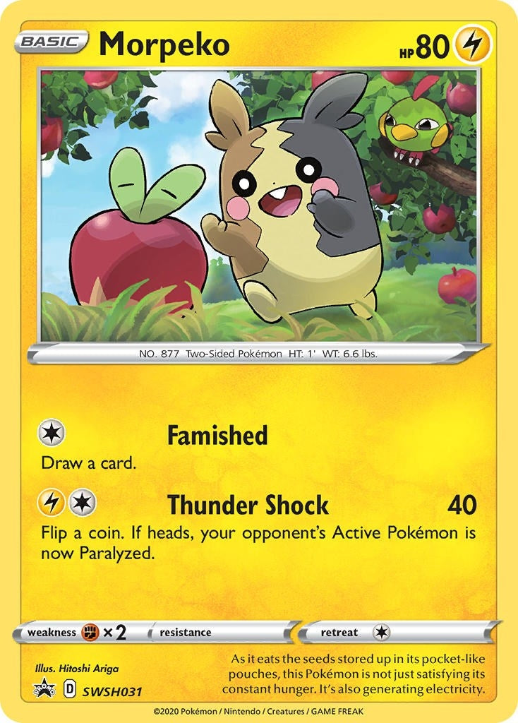 Image for Morpeko - SWSH031 (SWSH031) [SWSH: Sword & Shield Promo Cards] - Pokemon