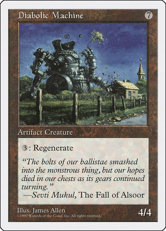 Image for Diabolic Machine [Fifth Edition] - Magic: The Gathering
