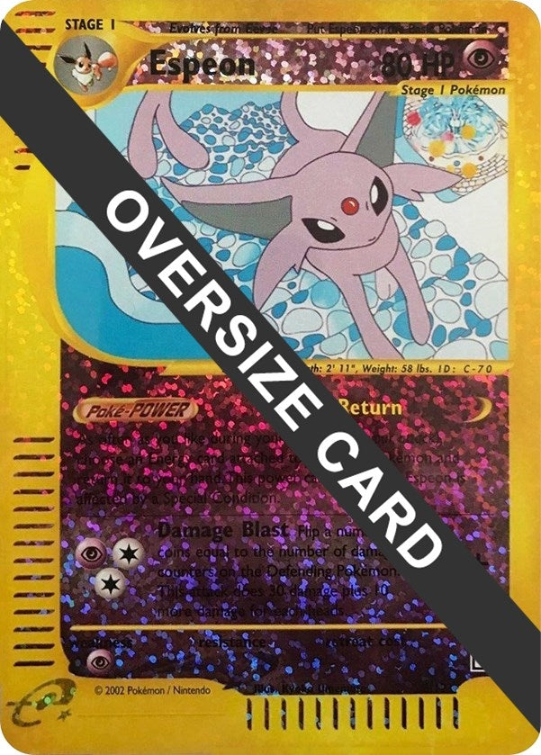 Image for Espeon - 6/12 (Box Topper) (006/012) [Jumbo Cards] - Pokemon