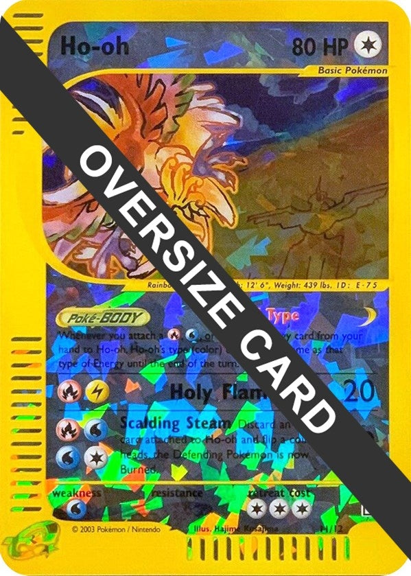 Image for Ho-oh - 11/12 (Box Topper) (011/012) [Jumbo Cards] - Pokemon