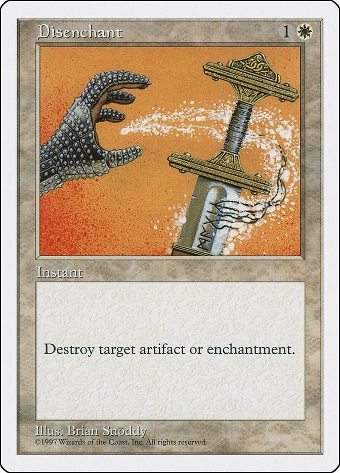 Image for Disenchant [Fifth Edition] - Magic: The Gathering