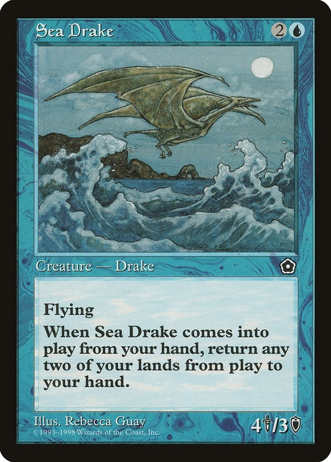 Image for Sea Drake [Portal Second Age] - Magic: The Gathering