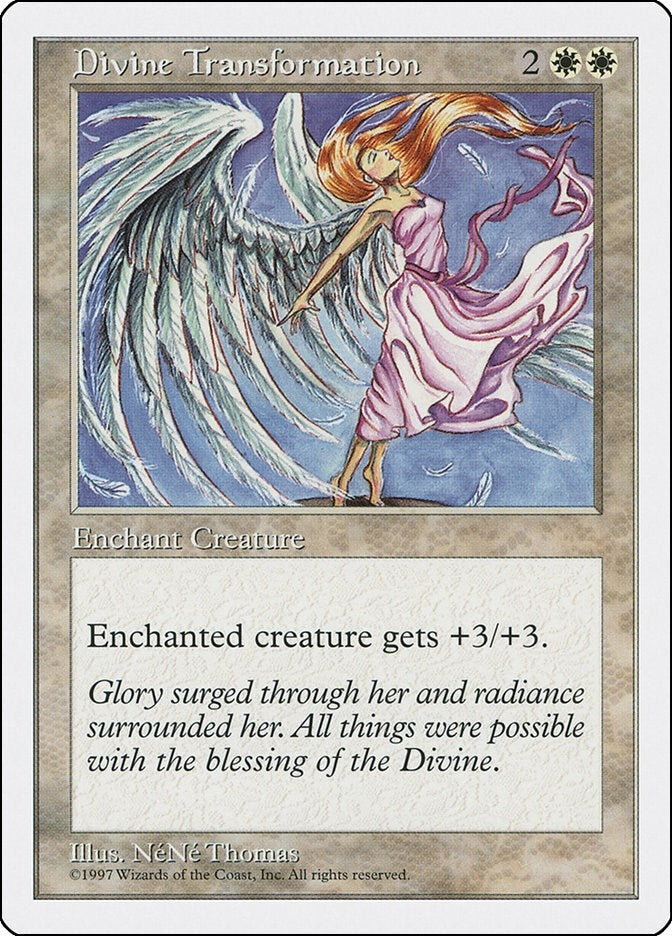 Image for Divine Transformation [Fifth Edition] - Magic: The Gathering