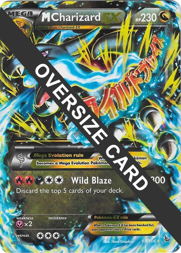 Image for M Charizard EX - 69/106 (Form X) (069/106) [Jumbo Cards] - Pokemon