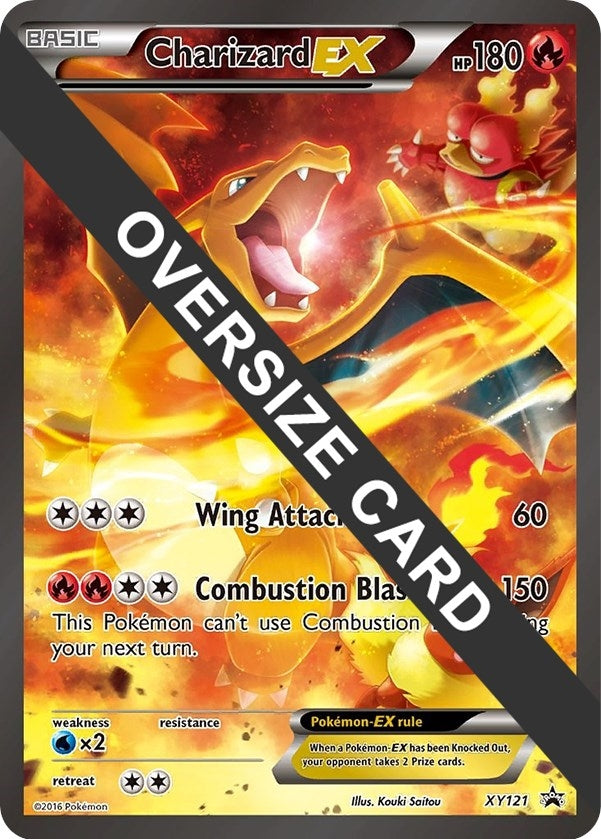 Image for Charizard EX - XY121 (XY Black Star Promos) (XY121) [Jumbo Cards] - Pokemon