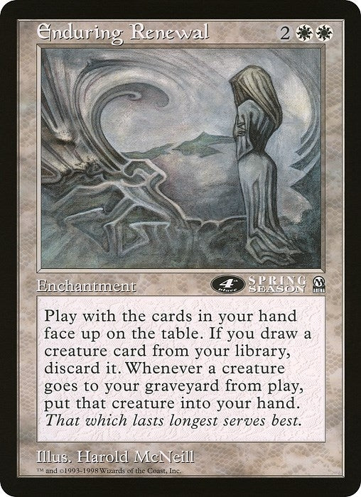 Image for Enduring Renewal (4th Place) (Arena League) [Oversize Cards] - Magic: The Gathering