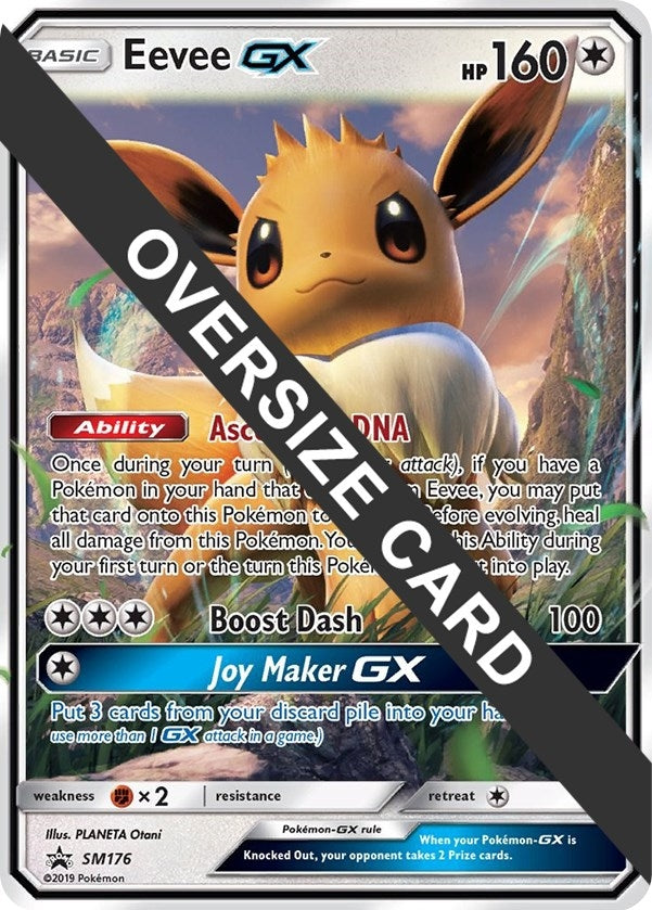Image for Eevee GX - SM176 (SM Black Star Promo) (SM176) [Jumbo Cards] - Pokemon