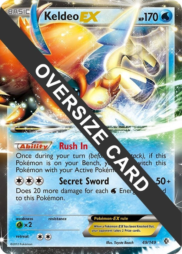 Image for Keldeo EX (049/099) [Jumbo Cards] - Pokemon