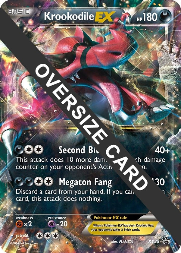 Image for Krookodile EX - XY25 (XY25) [Jumbo Cards] - Pokemon