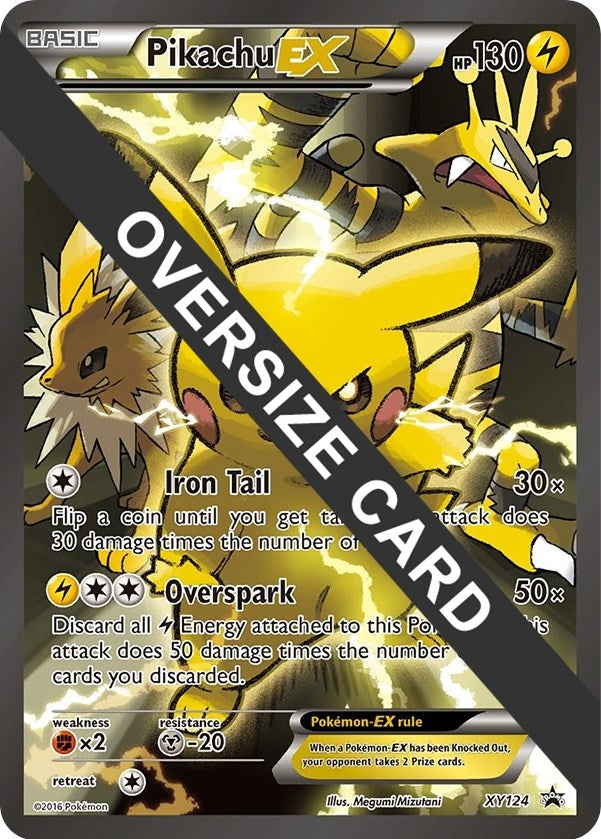 Image for Pikachu EX - XY124 (XY124) [Jumbo Cards] - Pokemon