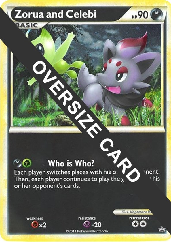 Image for Zorua and Celebi (Black and White Tour Promo) [Jumbo Cards] - Pokemon