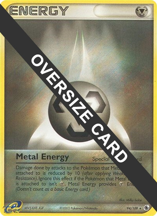 Image for Metal Energy - 94/109 (EX Ruby & Sapphire) (94/109) [Jumbo Cards] - Pokemon