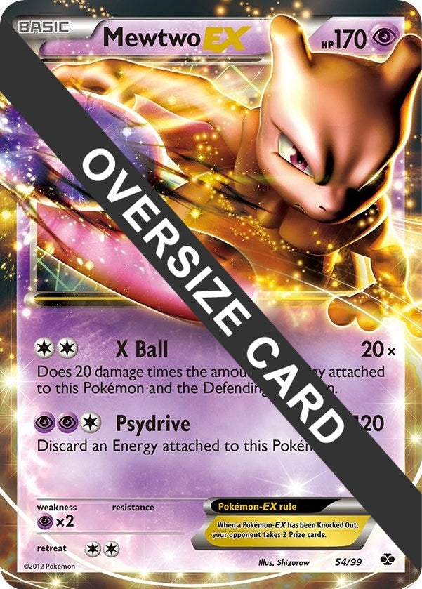 Image for Mewtwo EX (054/099) [Jumbo Cards] - Pokemon