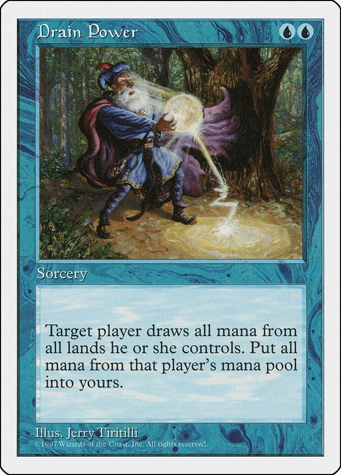 Image for Drain Power [Fifth Edition] - Magic: The Gathering