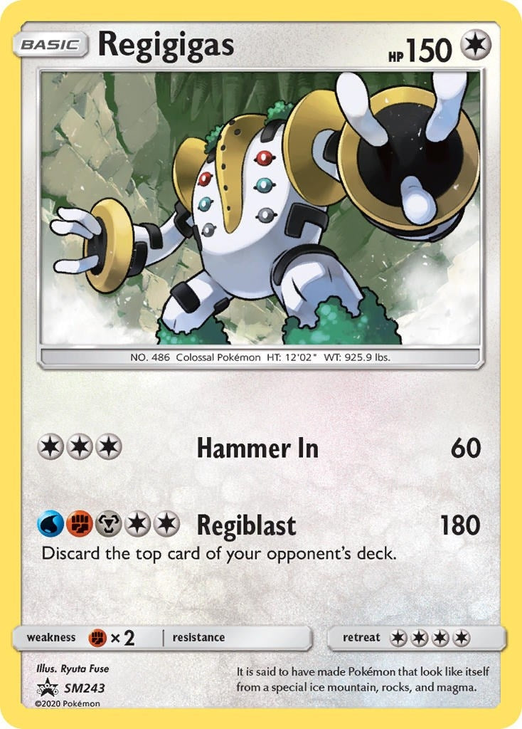 Image for Regigigas - SM243 (SM243) [SM Promos] - Pokemon