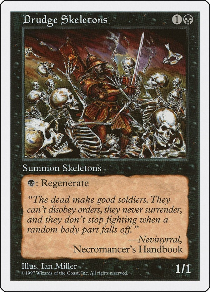 Image for Drudge Skeletons [Fifth Edition] - Magic: The Gathering