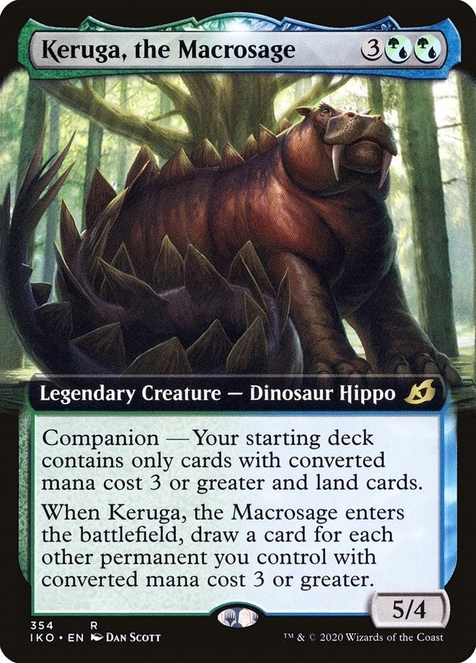 Image for Keruga, the Macrosage (Extended Art) (354) [Ikoria: Lair of Behemoths] - Magic: The Gathering