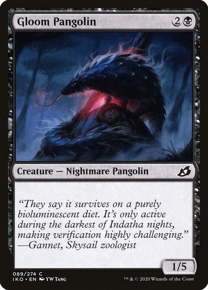 Image for Gloom Pangolin (89) [Ikoria: Lair of Behemoths] - Magic: The Gathering