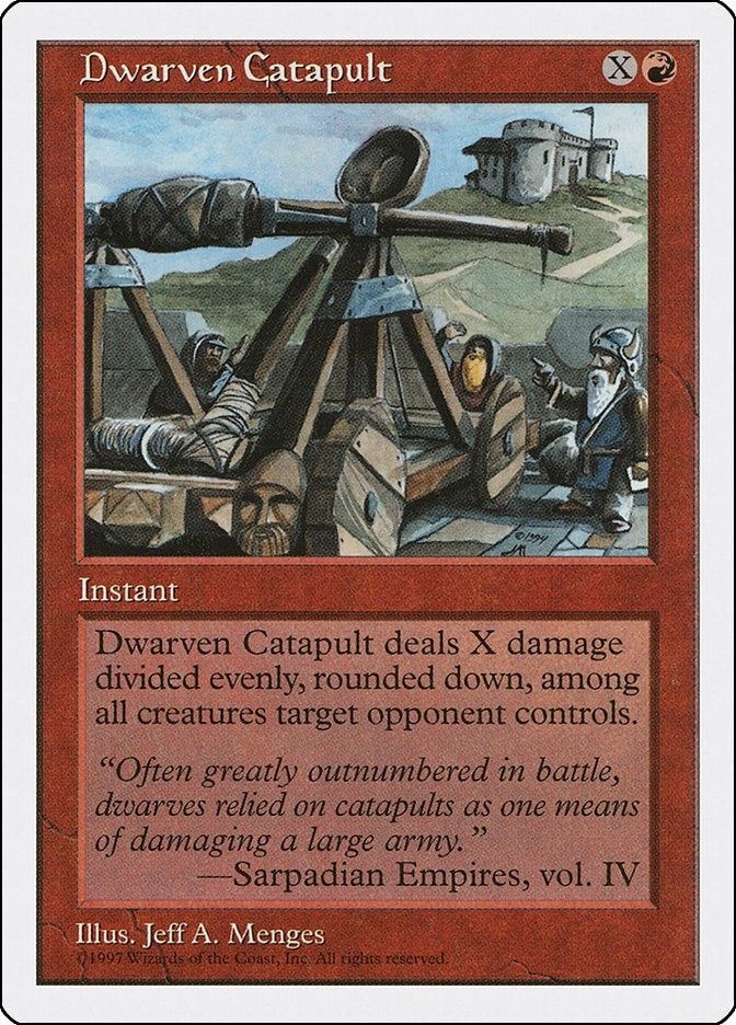 Image for Dwarven Catapult [Fifth Edition] - Magic: The Gathering