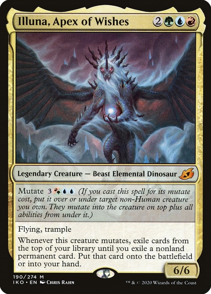 Image for Illuna, Apex of Wishes (190) [Ikoria: Lair of Behemoths] - Magic: The Gathering