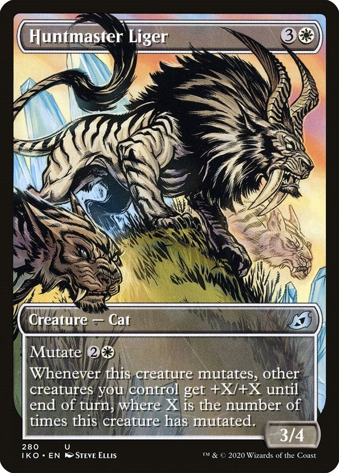 Image for Huntmaster Liger (Showcase) (280) [Ikoria: Lair of Behemoths] - Magic: The Gathering