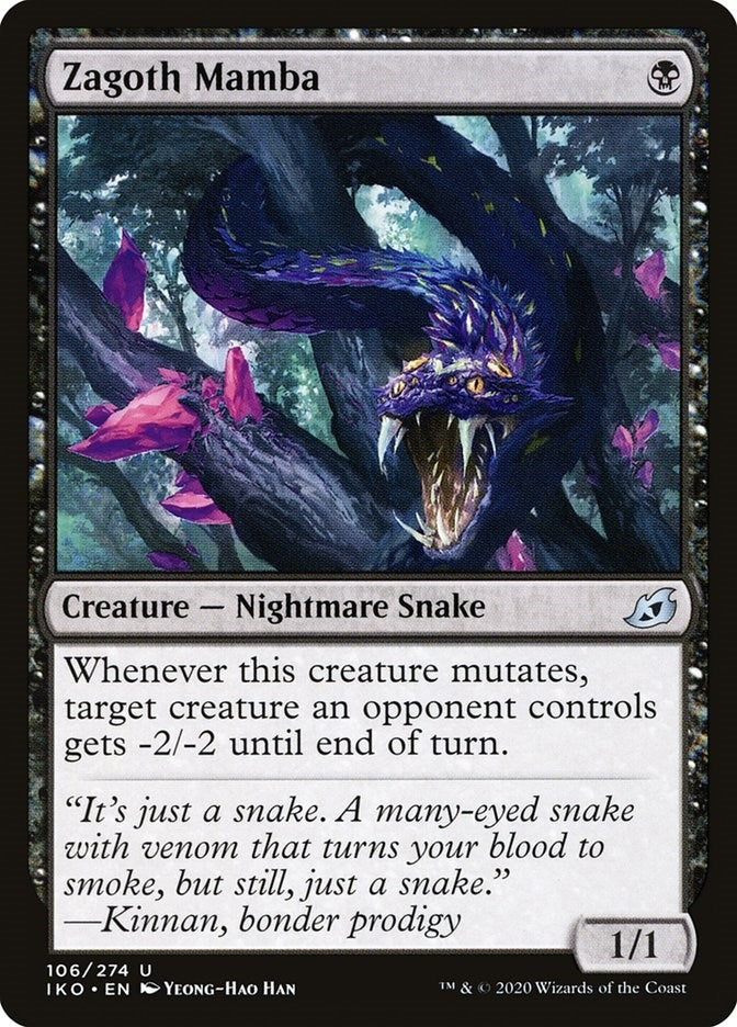 Image for Zagoth Mamba (106) [Ikoria: Lair of Behemoths] - Magic: The Gathering