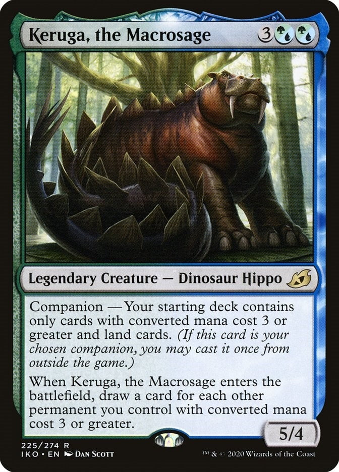 Image for Keruga, the Macrosage (225) [Ikoria: Lair of Behemoths] - Magic: The Gathering