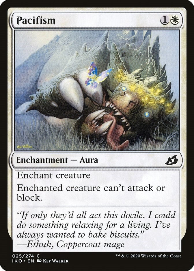 Image for Pacifism (25) [Ikoria: Lair of Behemoths] - Magic: The Gathering