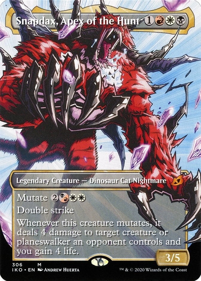 Image for Snapdax, Apex of the Hunt (Showcase) (306) [Ikoria: Lair of Behemoths] - Magic: The Gathering