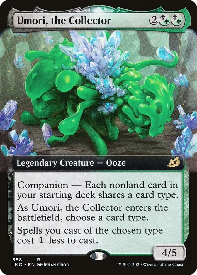 Image for Umori, the Collector (Extended Art) (358) [Ikoria: Lair of Behemoths] - Magic: The Gathering